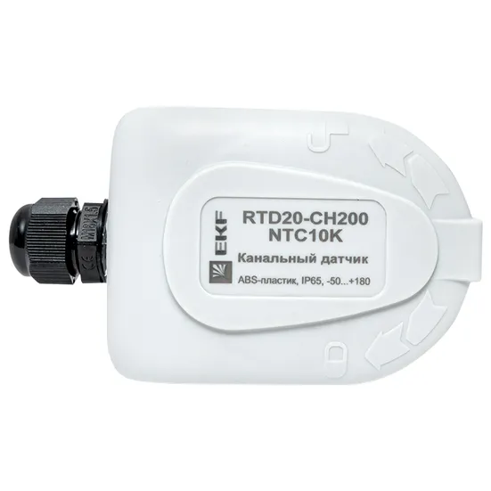 Канальный датчик температуры 200 мм EKF RTD20-CH200-NTC10K