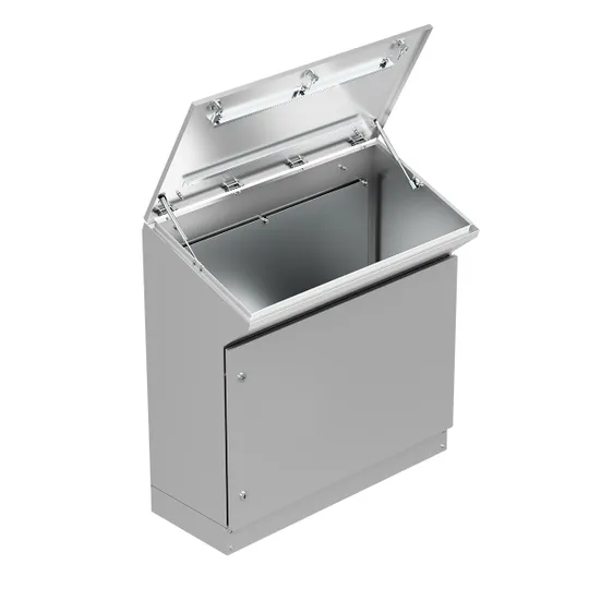 Пульт управления напольный "Inox" AISI304 TP10 IP55 (960x1000x400)