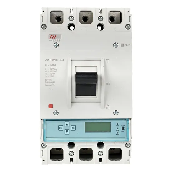 Автоматический выключатель AV POWER-3/3 630А 100kA ETU6.0 EKF AVERES