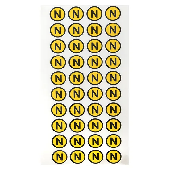 Наклейка "N" (d20) EKF PROxima