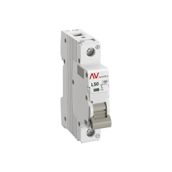 Выключатель автоматический AV-10 DC 1P 50A (L) 10kA EKF AVERES