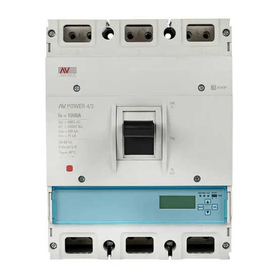 Автоматический выключатель AV POWER-4/3 1000А 50kA ETU6.0 EKF AVERES