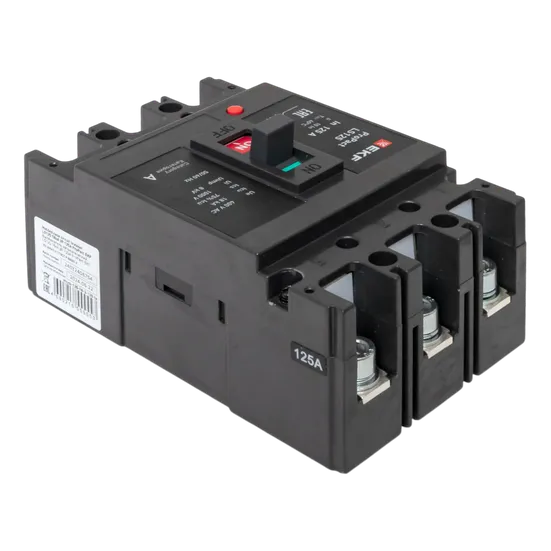 Автоматический выключатель LS125 18кА 3P 125А ProPact EKF