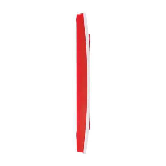 Стокгольм Рамка 2-местная белая с линией цвета красный EKF PROxima