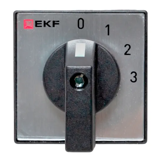 Переключатель кулачковый ПК-1-102 10А 2P «0-1-2-3» IP65 EKF