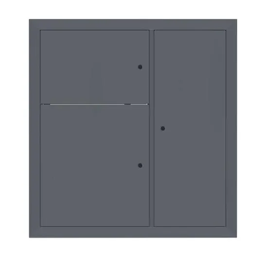 Щит этажный до 8 кв. без окон RAL7024 (1000х950х150) EKF PROxima