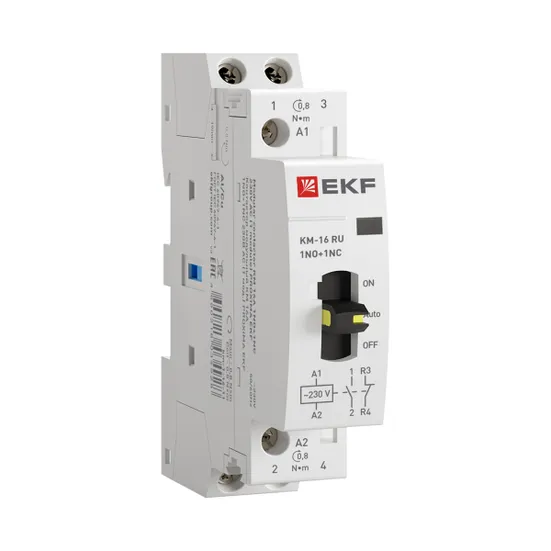 Контактор модульный КМ РУ 16А 1NO+1NC (1 мод.) EKF PROxima