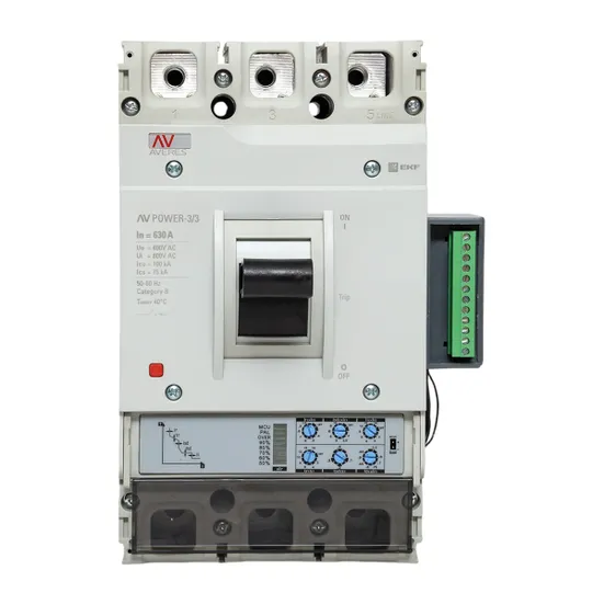 Автоматический выключатель AV POWER-3/3 630А 100kA ETU2.2 EKF AVERES