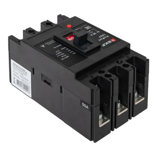 Автоматический выключатель LS63 15кА 3P 50А ProPact EKF