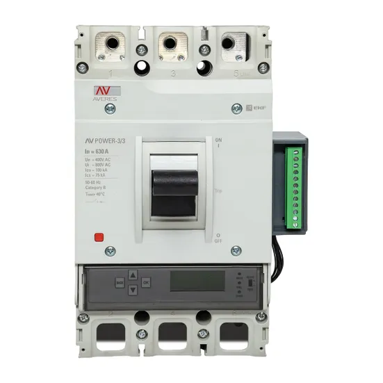 Автоматический выключатель AV POWER-3/3 630А 100kA ETU6.2 EKF AVERES