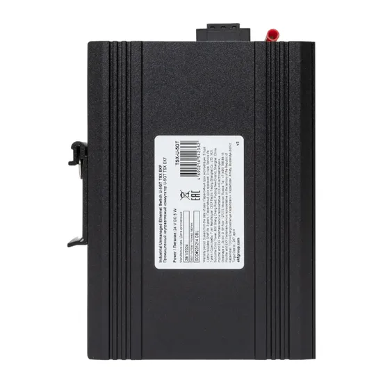 Промышленный неуправляемый коммутатор U-5GT, 5 портов 10/100/1000Base-T(X) RJ45, монтаж на динрейку TSX EKF