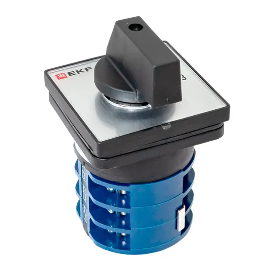 Переключатель кулачковый ПК-1-102 32А 2P «0-1-2-3» IP65 EKF
