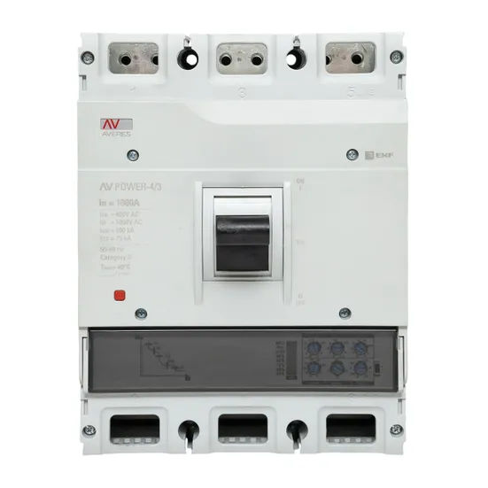 Автоматический выключатель AV POWER-4/4 1000А 100kA ETU2.0 EKF AVERES