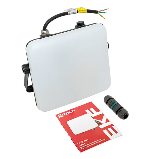 Прожектор светодиодный СДО-4004 50Вт 4000К IP65 с равномерной засветкой LUMA EKF