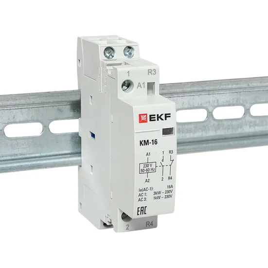 Контактор модульный КМ 16А NО+NC (1 мод.) EKF PROxima