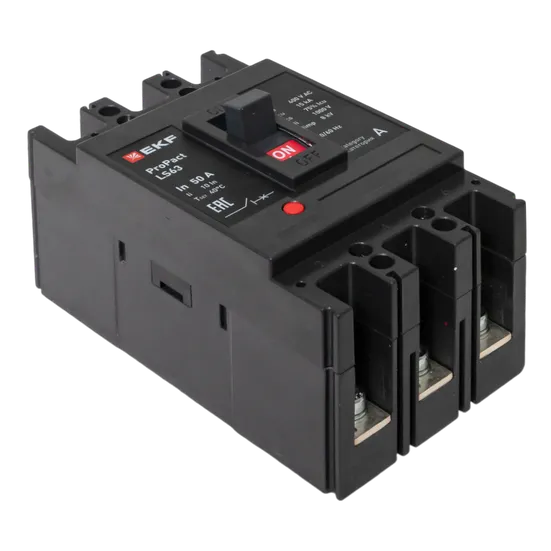 Автоматический выключатель LS63 15кА 3P 50А ProPact EKF
