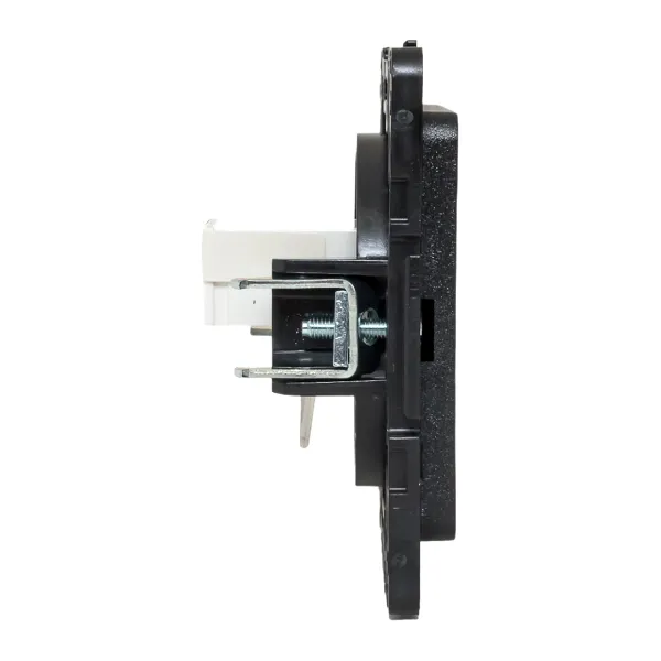 Стокгольм Механизм Розетки RJ-45 1-местной черный EKF PROxima
