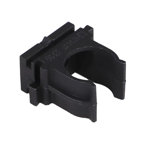 Крепеж-клипса для ручного монтажа d16 мм (10 шт) черная EKF-Plast