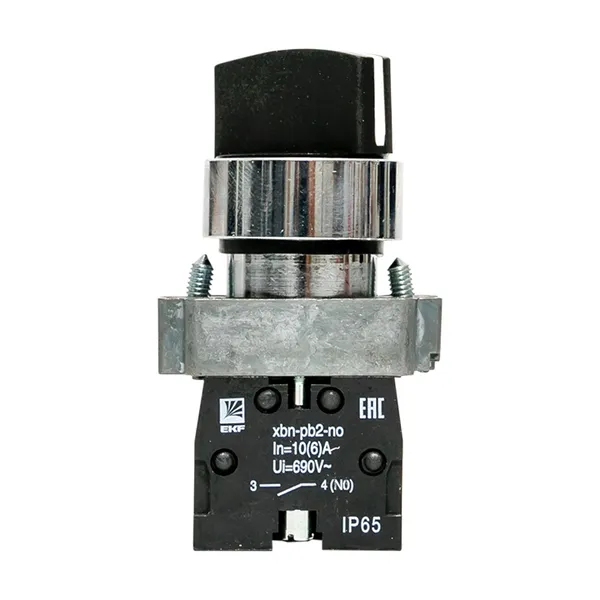 Переключатель BD33 3P короткая ручка 2NO IP65 EKF PROxima