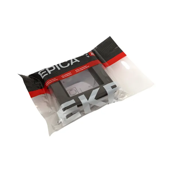 1 - местная рамка, IP44, мокко, пластик Эпика EKF