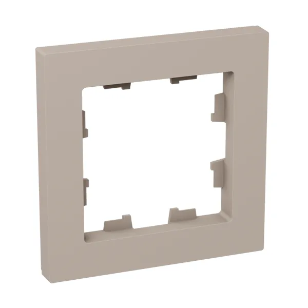 1 - местная рамка, кремовая, пластик Эпика EKF