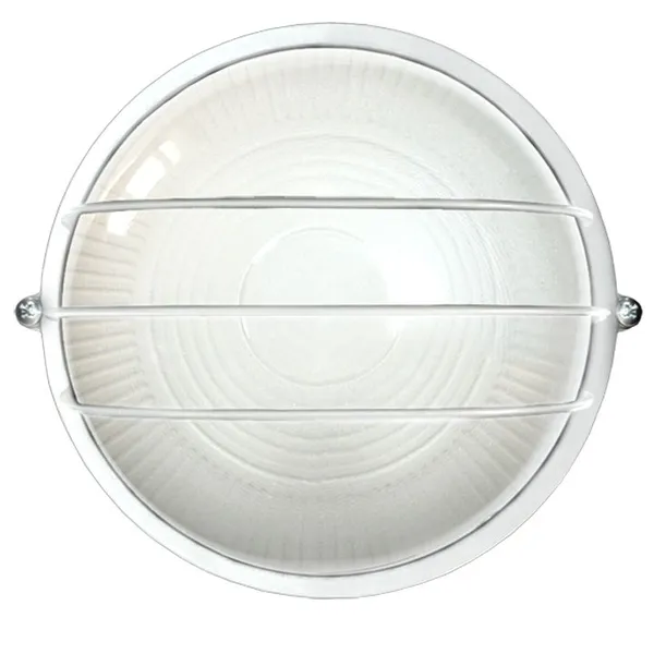 Светильник BLS-1306 белый/круг сетка 60Вт IP54 EKF Basic