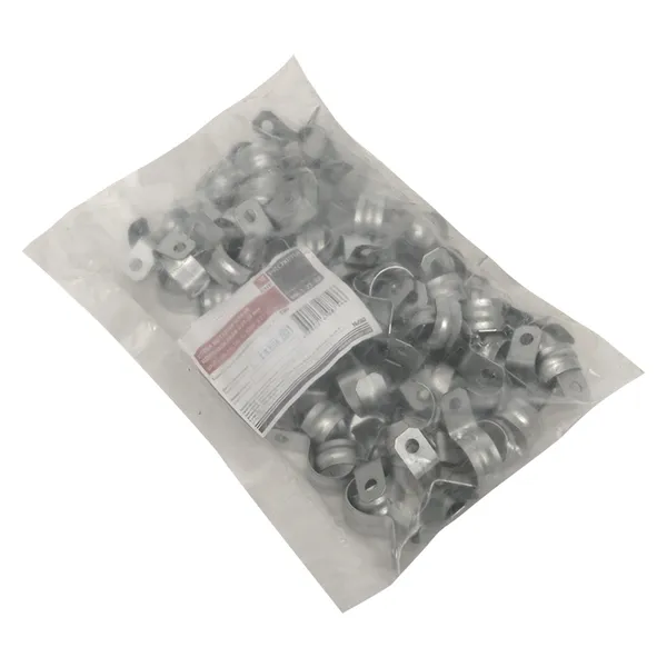 Скоба металлическая однолапковая для монтаж. пистолета d21-22 мм (100 шт) EKF PROxima