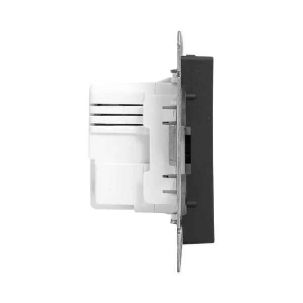 Механизм розетки USB-C - 2шт, чёрный Эпика EKF