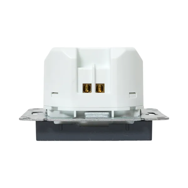 Механизм розетки USB-С, быстрая, графит Эпика EKF