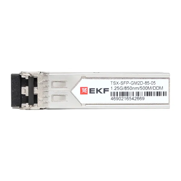 SFP модуль 1,25 Гбит двойное многомодовое оптоволокно 850нм дальность 500м TSX EKF
