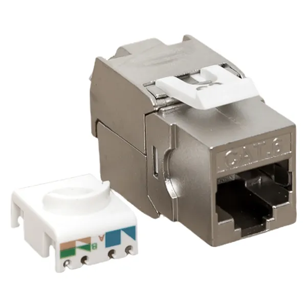 Модуль Keystone TERACOM CS Cat.6 экранированный STP 110 IDC 180 градусов самозажимной (Toolless)