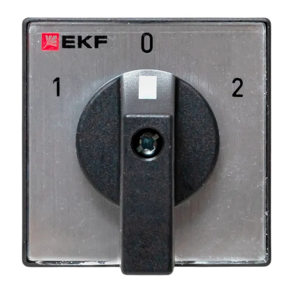 Переключатель кулачковый ПК-1-42 10А 2P «1-0-2» IP65 EKF