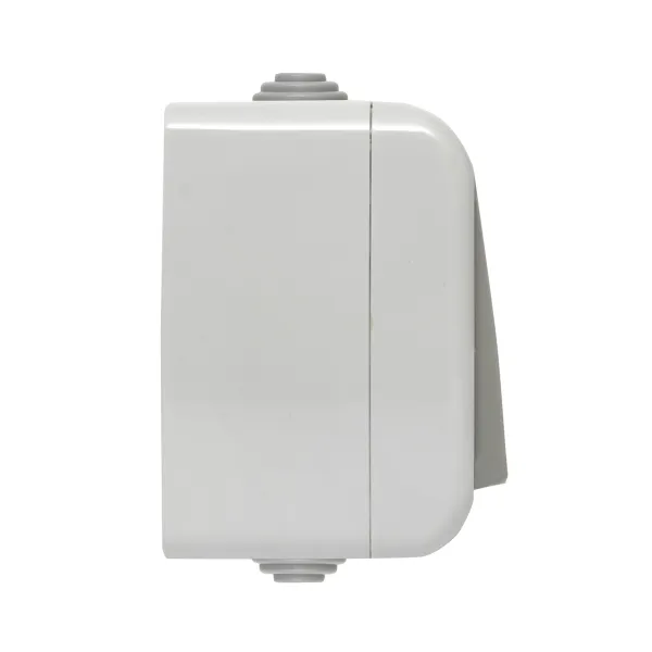 Мурманск Кнопка звонка 1-клавишная 10А IP54 серая EKF