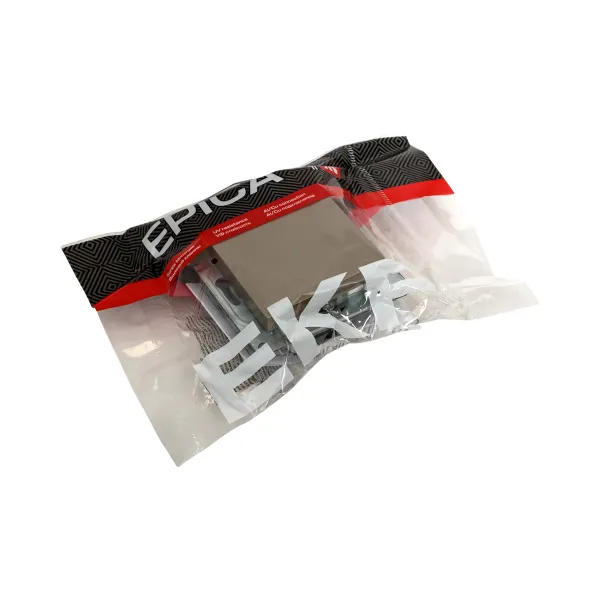 Механизм выключателя, одноклавишный, проходной, шампань Эпика EKF