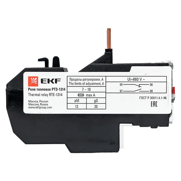 Реле тепловое РТЭ-1314 7-10А EKF PROxima