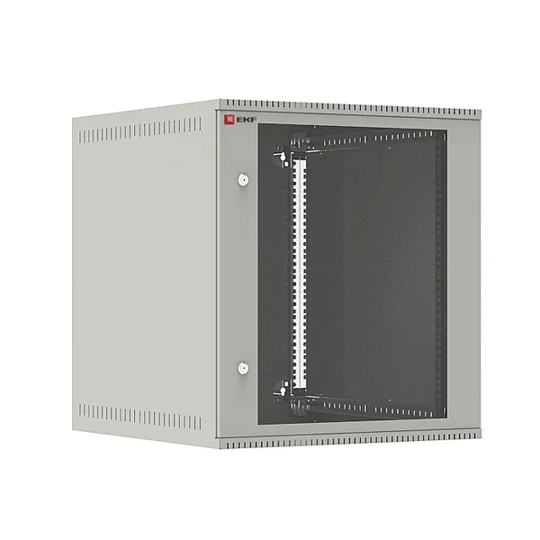 Шкаф телекоммуникационный настенный 12U (600х650) дверь стекло, Astra E серия EKF PROxima