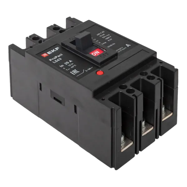 Автоматический выключатель LS63 15кА 3P 25А ProPact EKF