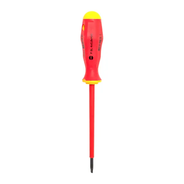 Отвертка Professional SL4х0.8 мм VDE 1000В EKF
