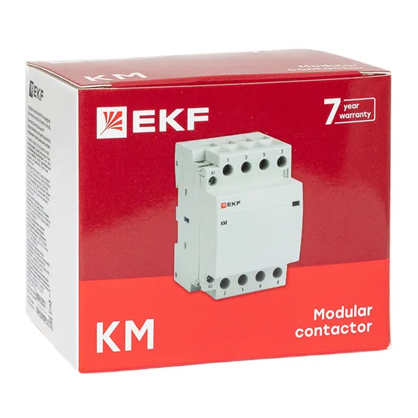 Контактор модульный КМ 40А 2NО+2NC (3 мод.) EKF PROxima