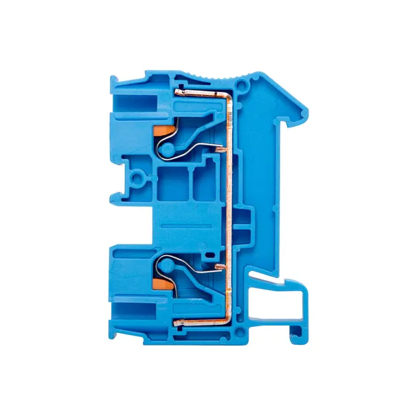 Клемма проходная Push-in 6 мм2 синяя EKF