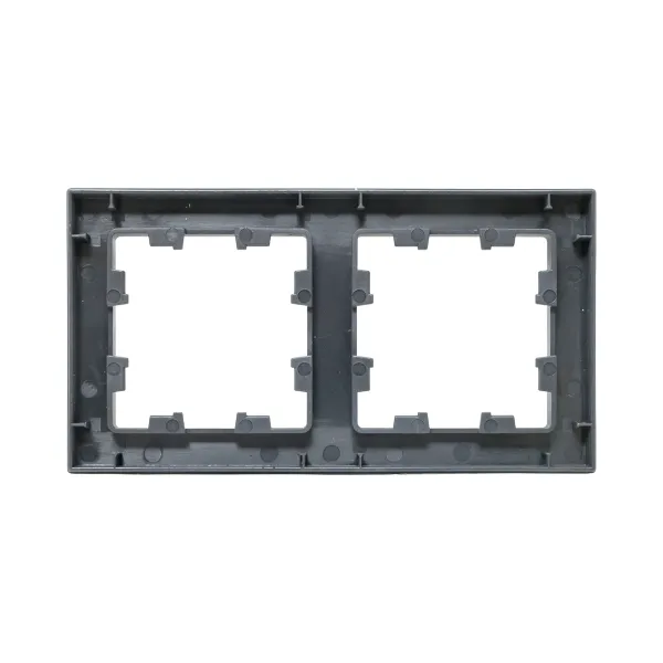 2 - местная рамка, графит, пластик Эпика EKF