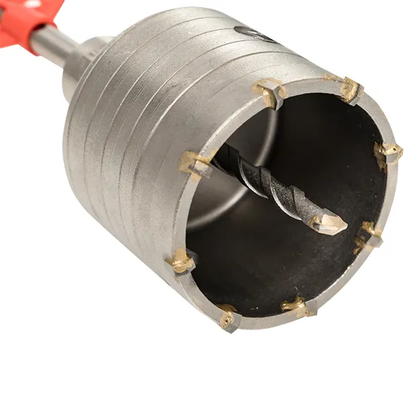 Коронка твердосплавная с оснасткой TCT-68 М22 SDS-plus EKF Master