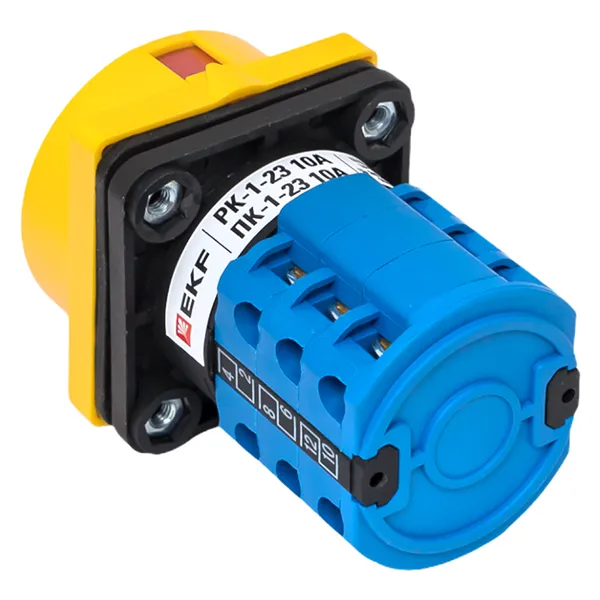 Переключатель кулачковый ПК-1-23 10А 3P "1-0-2" с блокировкой IP65 EKF PROxima