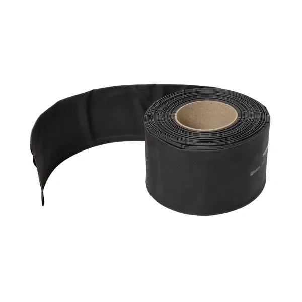 Термоусаживаемая трубка ТУТ нг 80/40 черная рулон EKF PROxima