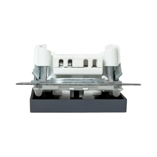 Механизм выключателя, одноклавишный, кнопочный, графит Эпика EKF