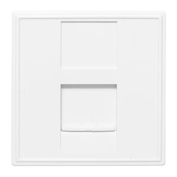 Розетка RJ45 кат. 6, 2 модуля EKF