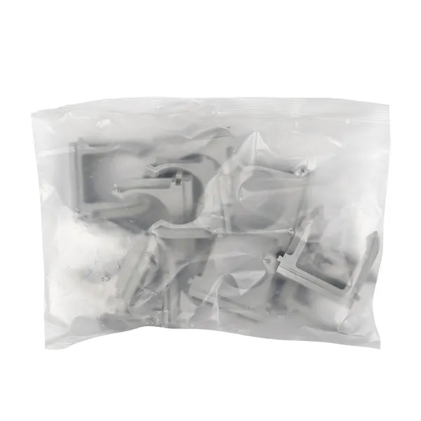 Крепеж-клипса d32 мм (10 шт) серая EKF-Plast