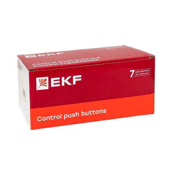 Лампа сигнальная BV64 красная EKF