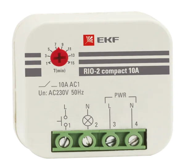 Импульсное реле RIO-2 compact 10А EKF PROxima