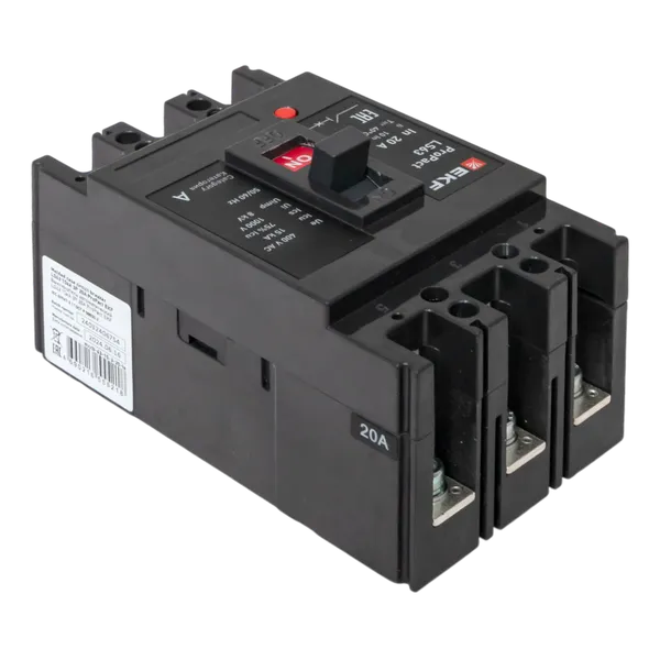 Автоматический выключатель LS63 15кА 3P 20А ProPact EKF